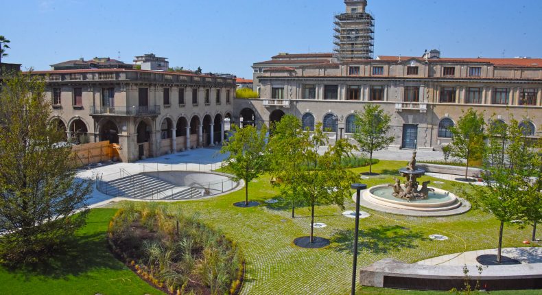 Piazza Dante torna alla città di Bergamo dopo 2 anni di lavori