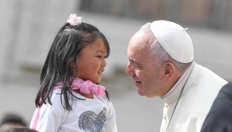 I bambini incontrano il Papa