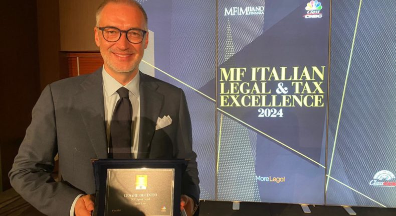 Cesare Di Cintio nominato miglior Avvocato di diritto sportivo in Italia