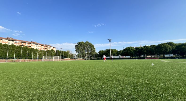 Inaugurato il campo da calcio di Loreto