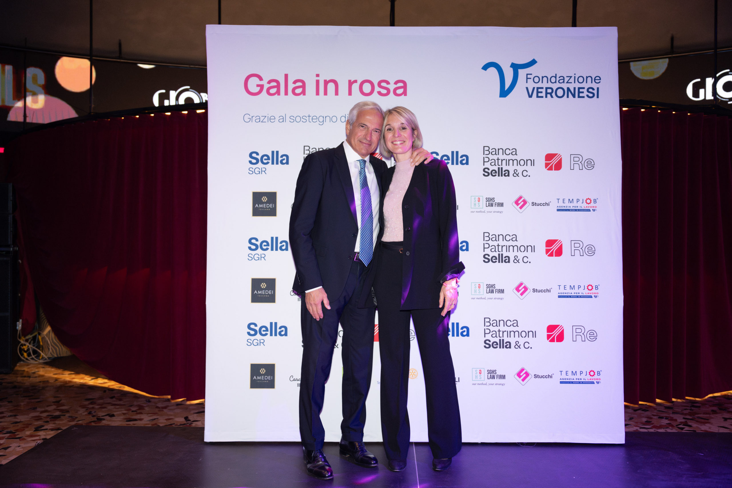 Il Gala in rosa organizzato dalla delegazione di Bergamo di Fondazione Veronesi