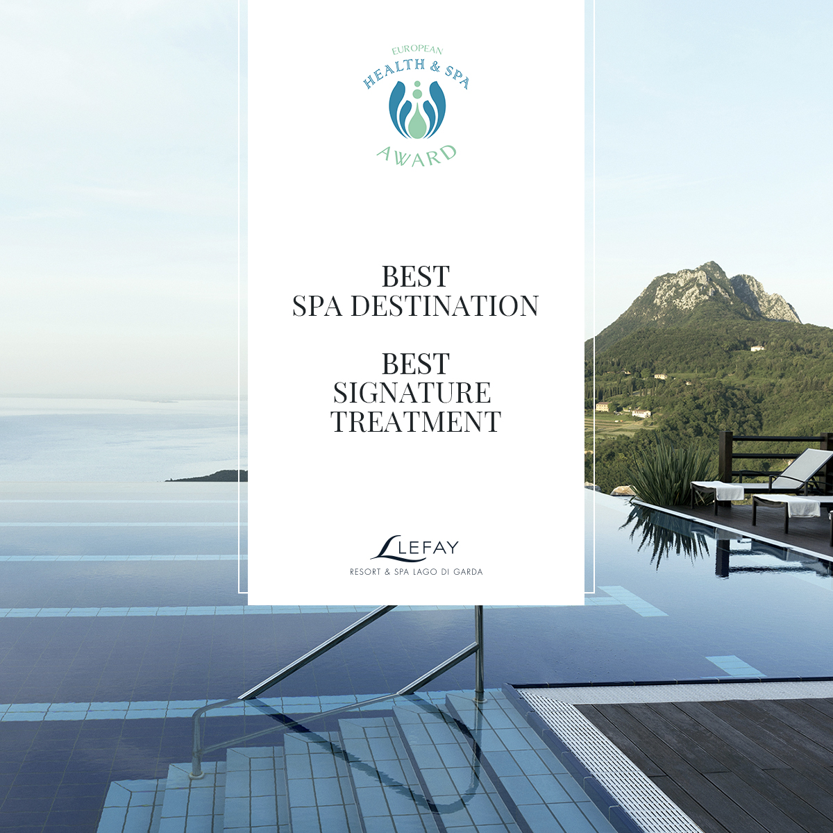 I Resort Lefay vincono agli European Health & SPA Award