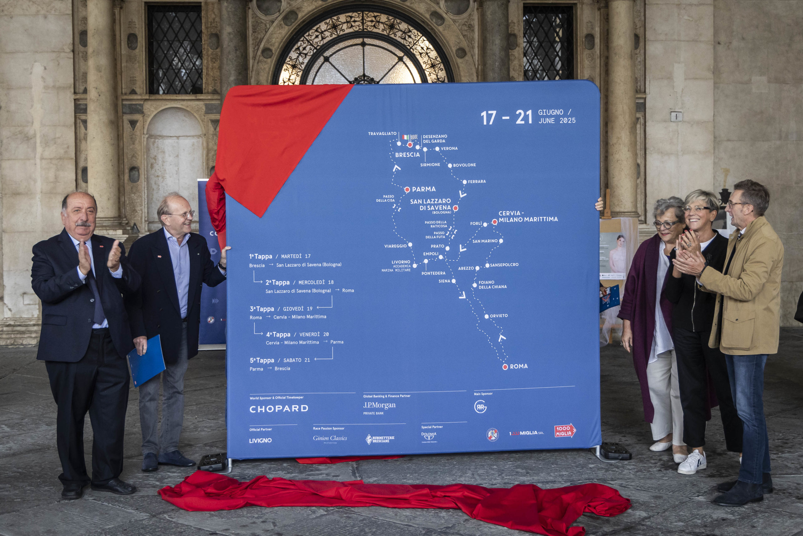 1000 Miglia 2025: svelate date e percorso